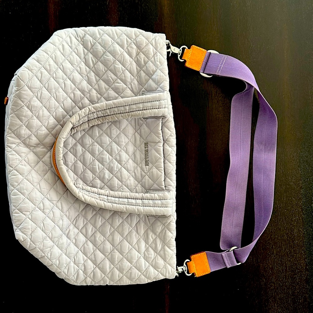 MZ WALLACE Metro Tote Deluxe Lilac Rec